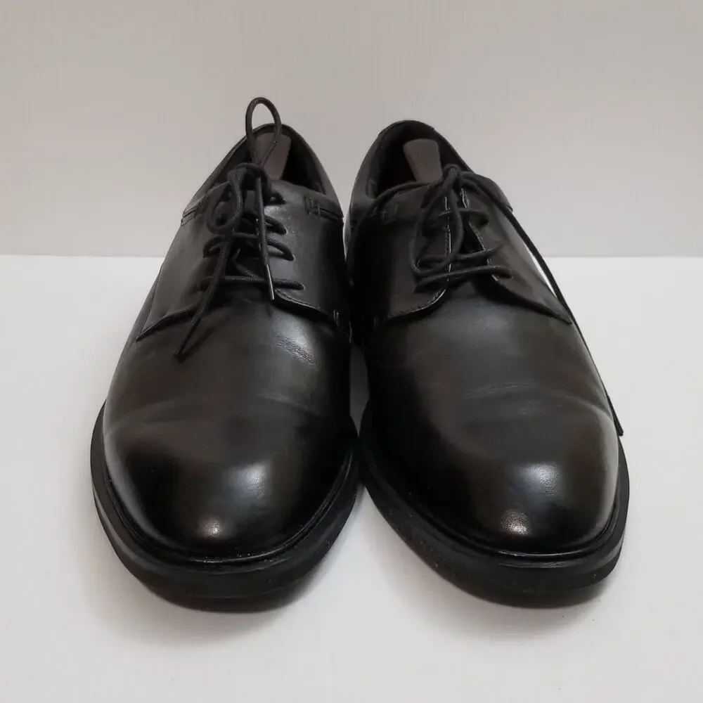 Ecco Metropole London Loafers Dress Shoes Mens Sz 13-13.5 US 47 EU Black Leather